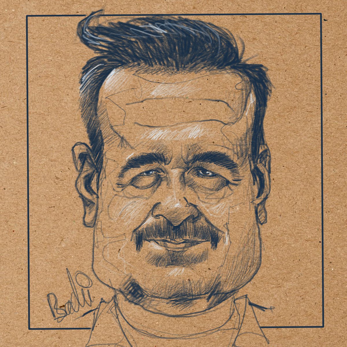 badri_j's tweet image. Pankaj Tripathi #actor #BornOnThisDay #PankajTripathi #caricaturesbybadri