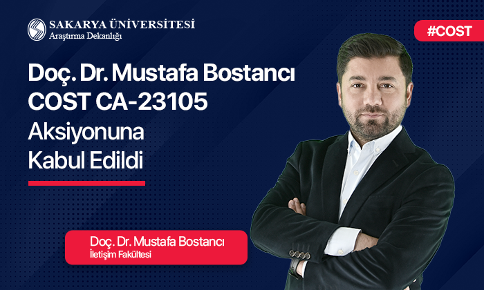 Fakültemizin öğretim üyelerinden Doç. Dr. Mustafa Bostancı, COST-CA23105 (Plurilingmedia) aksiyonuna kabul edildi.
Proje kapsamında genç araştırmacıların desteklenmesi, akademik iş birliklerinin artırılması ve dijital medyanın çok dilli yapıya uyumunun sağlanması hedefleniyor.