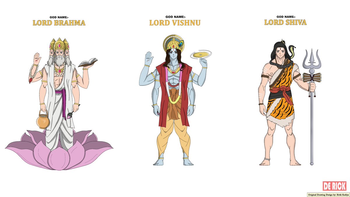 editderick's tweet photo. Jai Tridev! 🔱🚩❤✨🙏 

#lordbrahma #lordvishnu #lordshiva #adobe #illustrator #drawing #ritikkudiya #digitalart #goku #art #artwork #digitalcreator #manga #comics #dragonball #dbg #dbs #kalki #vishnu #ram #artistsontwitter #artist #artoftheday #picoftheday #parmatma #hanuman https://t.co/x5J5uaKiJo