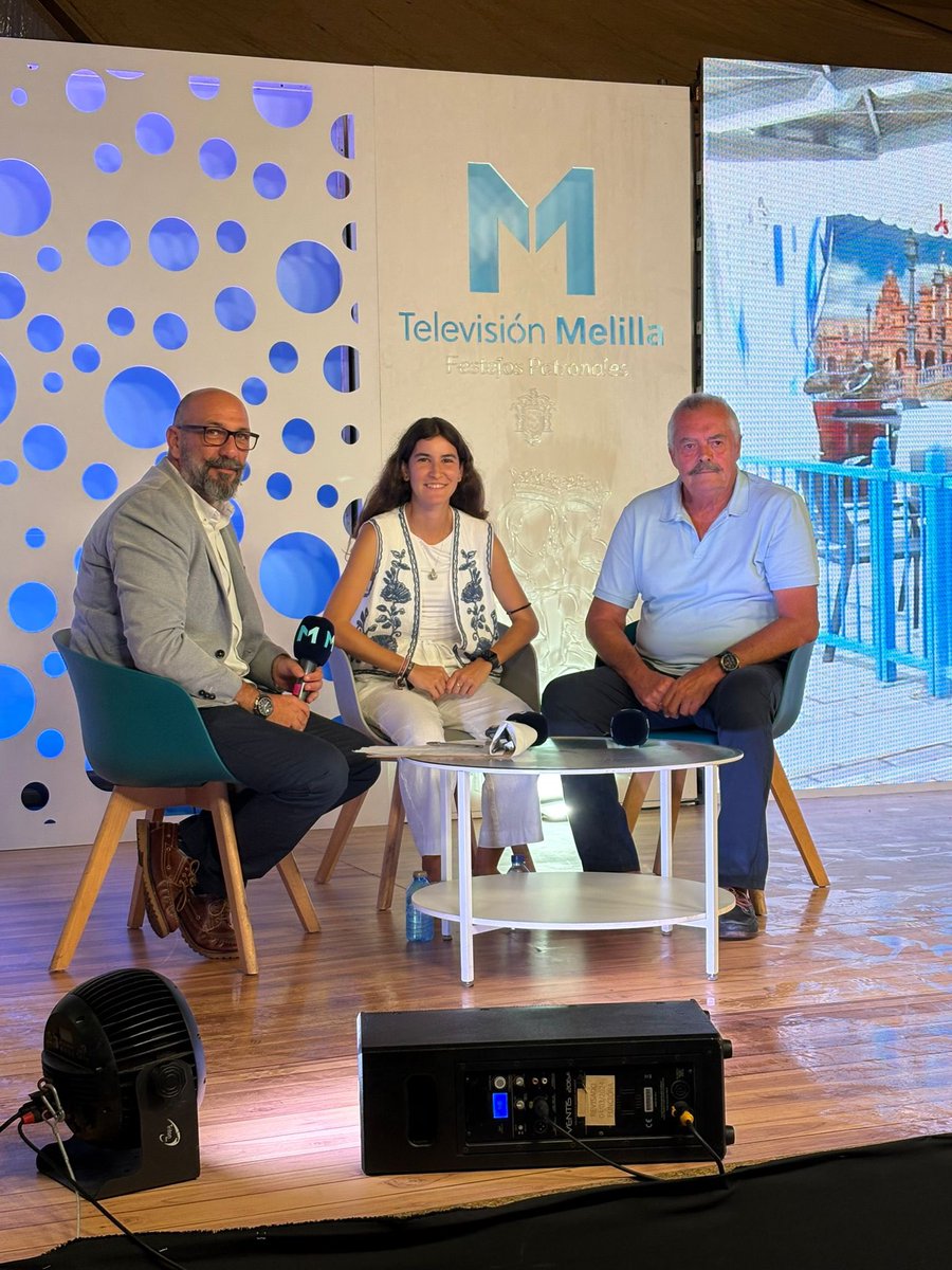 #NOTICIAS || Anoche, nuestro Hermano Mayor y la Vocal de RRSS estuvieron en la caseta de TV Melilla hablando sobre los Cultos en Honor a Ntra. Sra. de la Victoria y la vida de la Congregación.  

Gracias por el espacio y el cariño hacia nuestra Patrona.  
Paz y Bien.