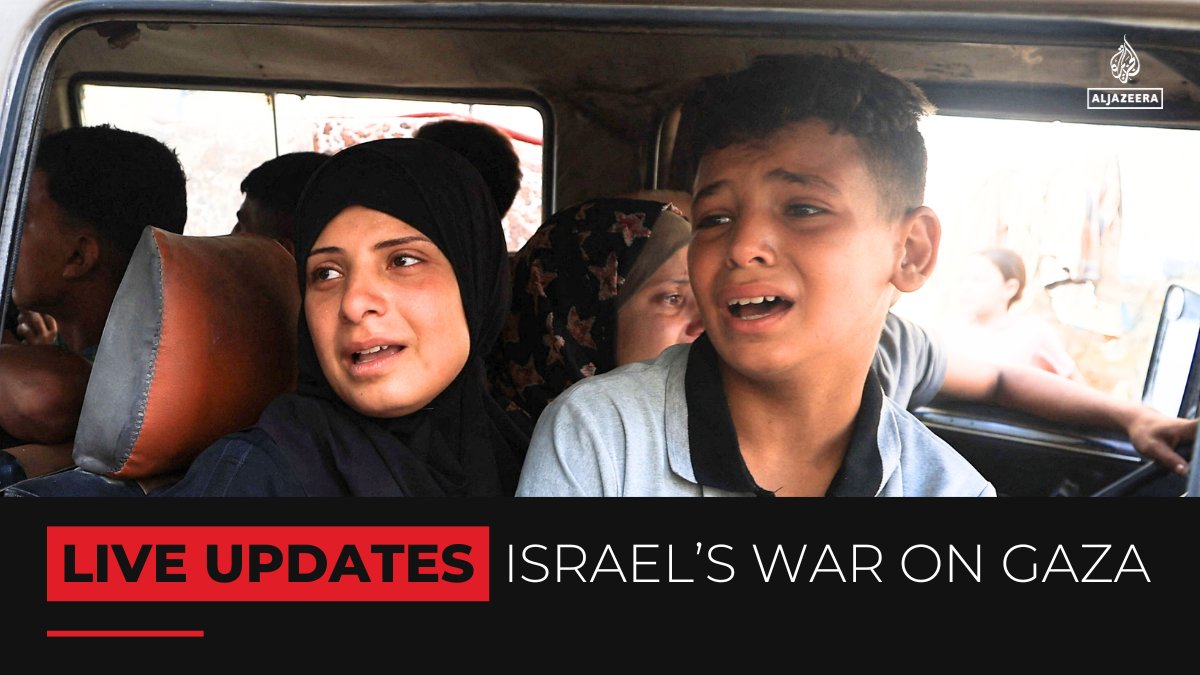 AJEnglish's tweet photo. Israel's army expands its assault on residential homes and displacement camps sheltering Palestinians in Gaza City amid its occupation plan, with the UN children’s fund (UNICEF) describing the situation as “unthinkable.”

🔴 Follow our LIVE coverage: https://t.co/2ztSlXx9HI https://t.co/8hdngnFHxp