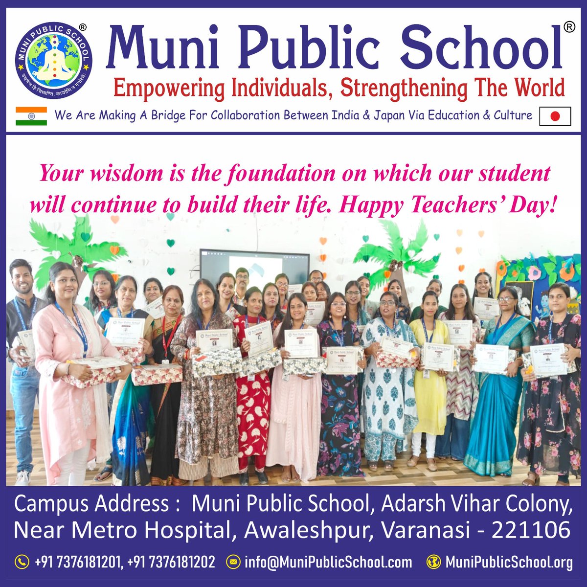 MuniSchool's tweet photo. #HappyTeachersDay https://t.co/PXD6KOHnqE