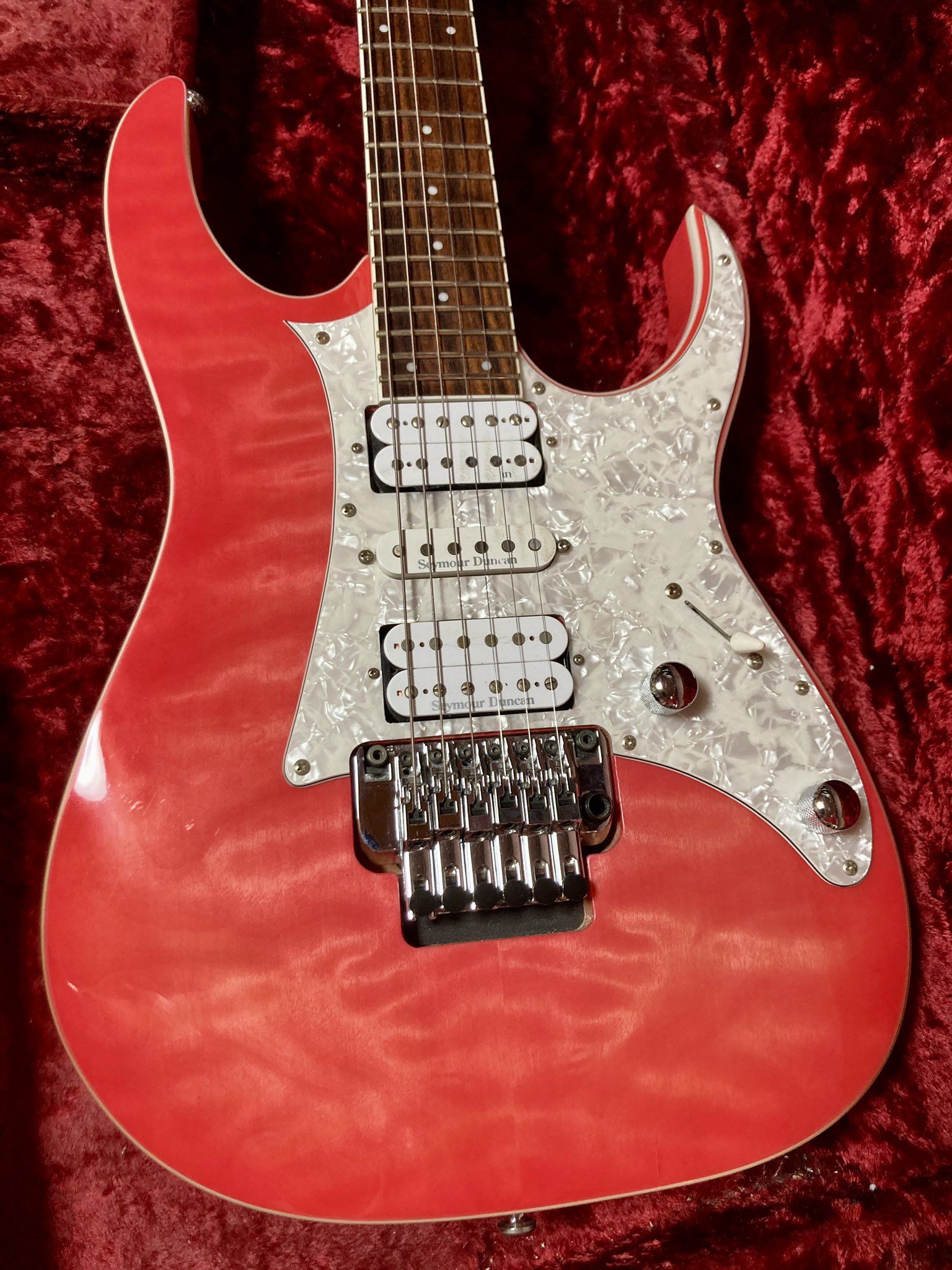 美品　限定品ibanez srg450qmzd dancanPU搭載　pg変更 Ibanez SRG 450 QMZD - ギター・楽器買取のサウンド・プラグ