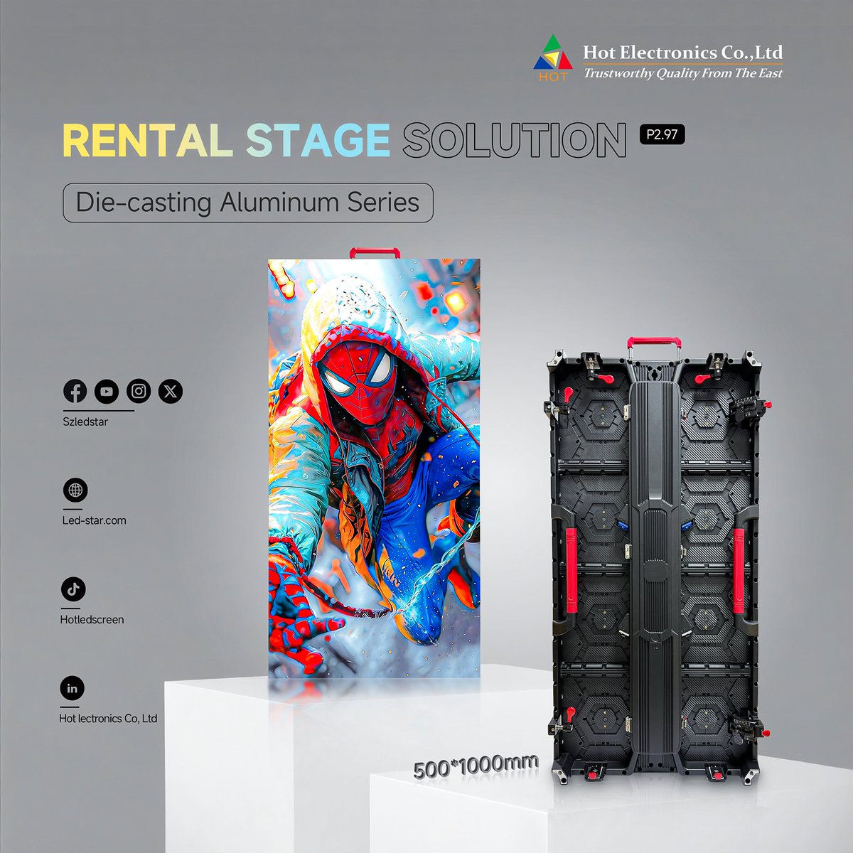 szledstar's tweet image. Turn up the visuals, turn up the excitement! 🎤 Our #HotElectronics #led_screens make every concert a spectacle.

Feel free to contact us anytime.  
Email: sales@led-star.com   
WhatsApp: +8615999616652  

#leddisplayrental #szledstar