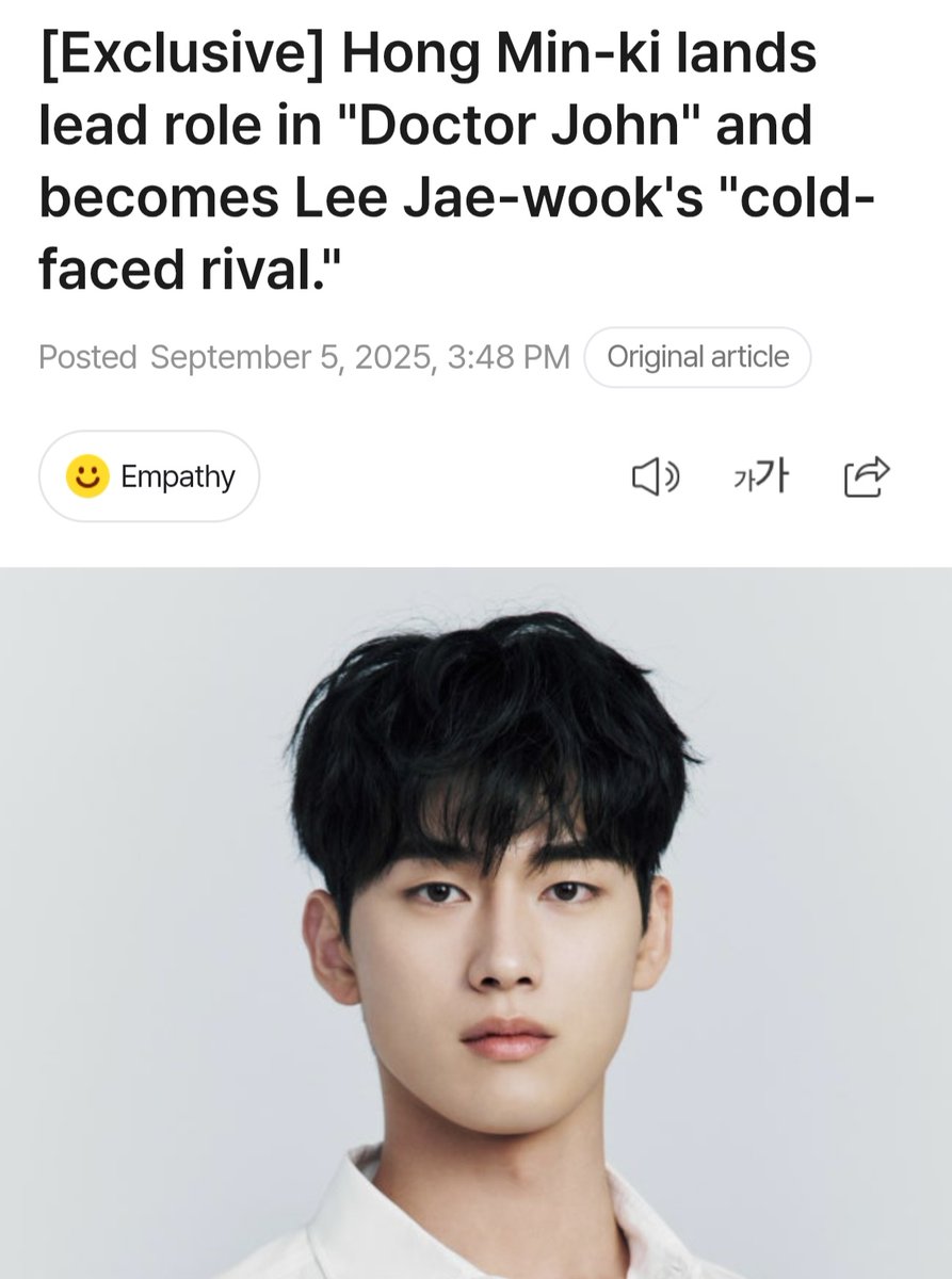 Hong Min Gi new casting  as doctor 😭🫶🏻 <a href="/Minggi_forehead/">HongMinGi Forehead</a> <a href="/myubless/">🎀</a> <a href="/xxxtaerixxx/">dia ❦</a> #hongmingi #kdrama #webtoon #endurancedoctor

With Lee Jae Wook &amp; Shin Ye Eun