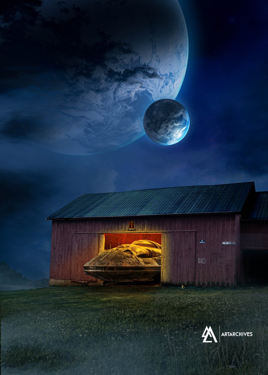 artarchives_'s tweet photo. Spaceship Barn
.
.
.
#poster #posterdesign #posterescape #posterspy #photomanipulation #Photoshop #xppen https://t.co/fJFIiO2WNQ