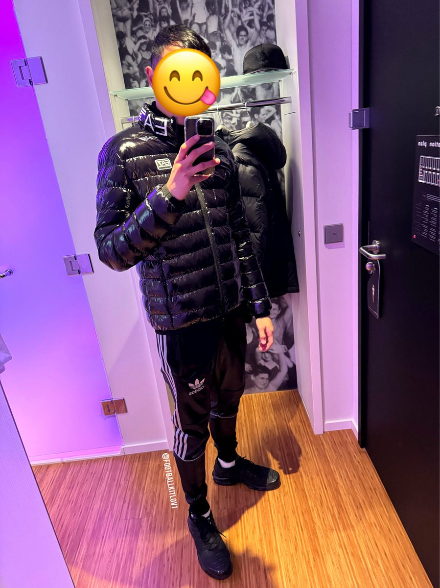 Dressed all in black