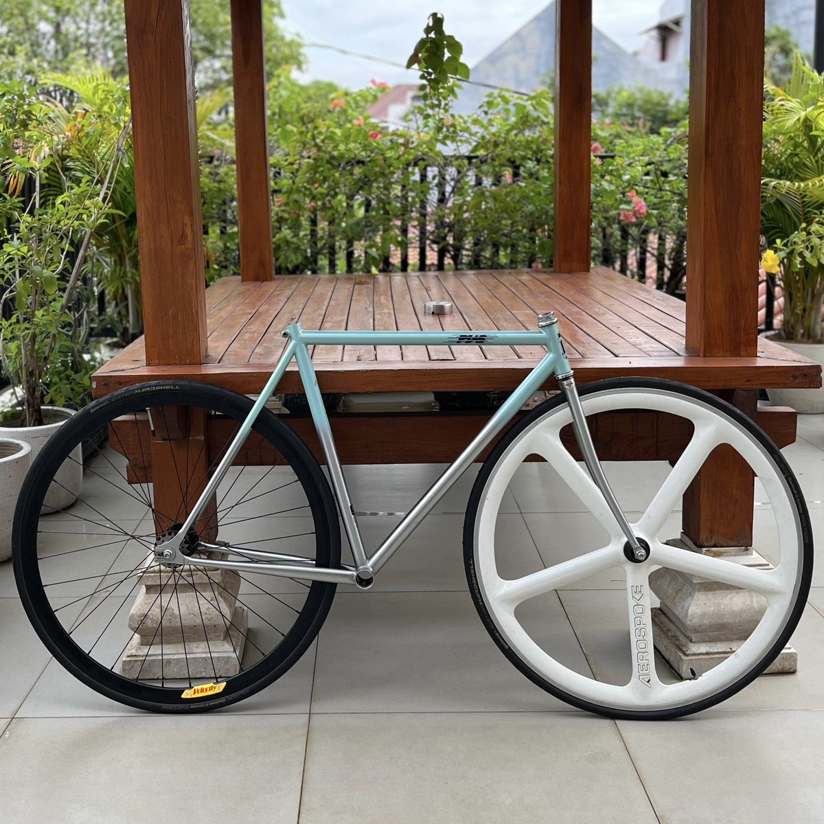 WTS frameset Pias Agra Tricollab size 50, Open 6,2jt #fnfjb