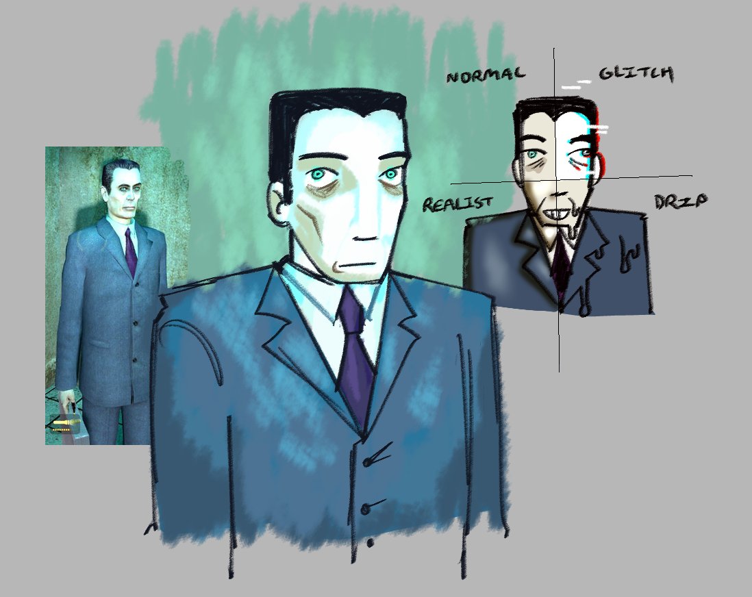 started playing half life for the first time ever ive never known anything abt it before other than prop hunts and fnaf gmod videos when i was 11. but i am a big fan so far. the gspot man or whatever his name is #croffeepot #halflife #halflife2