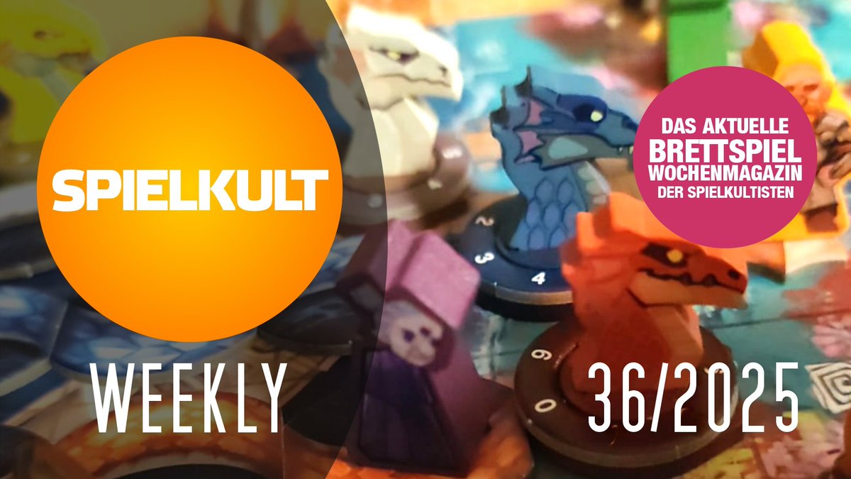 #Werbung Hier ist das erste Brettspiel-Weekly nach unserer Sommerpause, jetzt auf YT: youtu.be/eGKy3byNCWQ