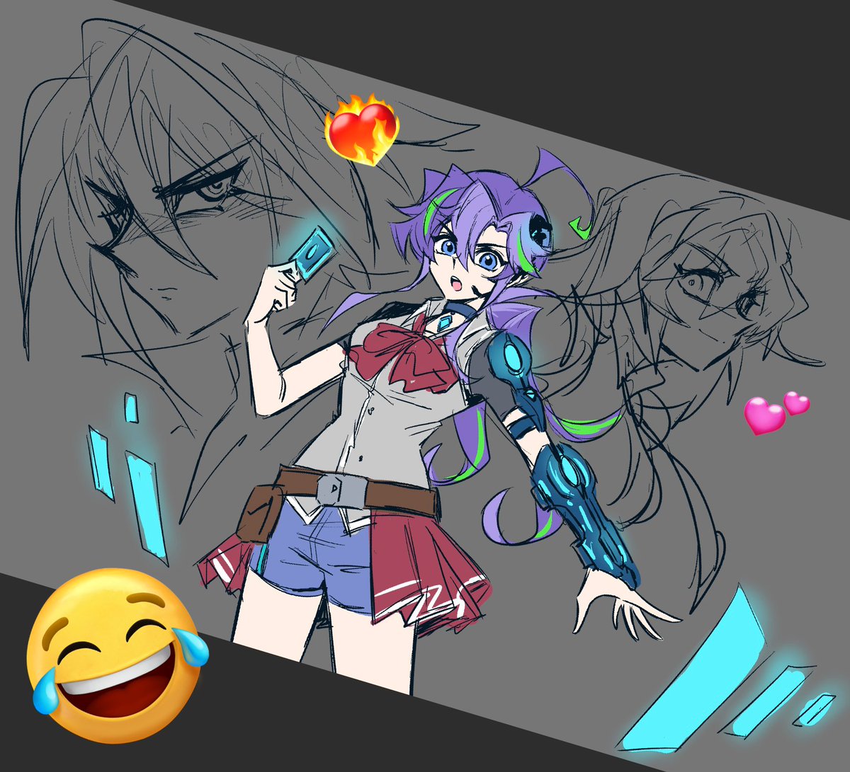 「I want duel links anime lmao」|◤ XΞN ◢のイラスト