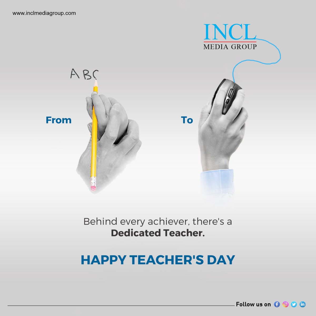 INCLGROUP's tweet image. A great teacher doesn&apos;t just fill your mind; they light a fire in your heart. This #TeachersDay&apos; we&apos;re celebrating the quiet heroes who shaped who we are today—the ones who saw our potential, believed in our dreams, and taught us lessons that went far beyond the classrooms.