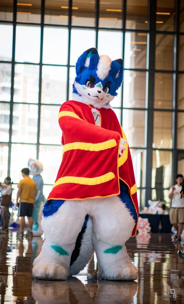 #FursuitFriday 
我要发威了哦，闪开闪开。