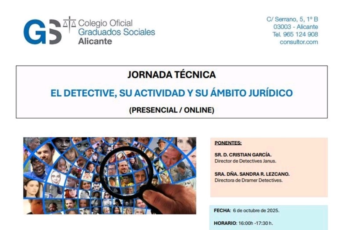 DETECTIVES PRIVADOS JANUS tweet media