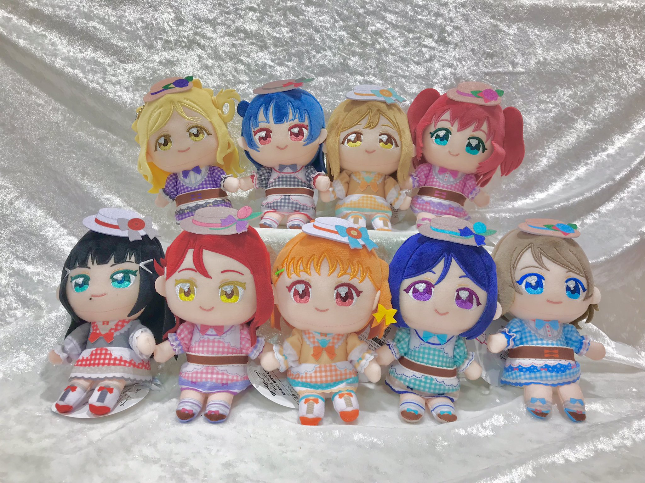 ラブライブ Aqours ぬいぷりけおすわり 7種セット ラブライブ！サンシャイン！！ぬいぷりけおすわり ～GiGO