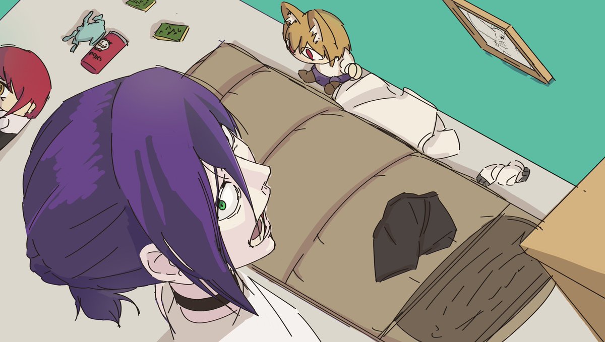 IS THIS HOW YOU LIVE?!  
#chainsawman  
#チェンソーマン