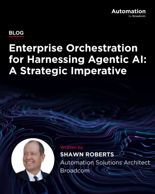 Agentic AI promises to transform enterprise operations, but without orchestration, it can create risk and chaos. In this blog, Shawn Roberts explores why enterprise orchestration is the key to harnessing agentic AI responsibly, and what capabilities... dy.si/uEPVA