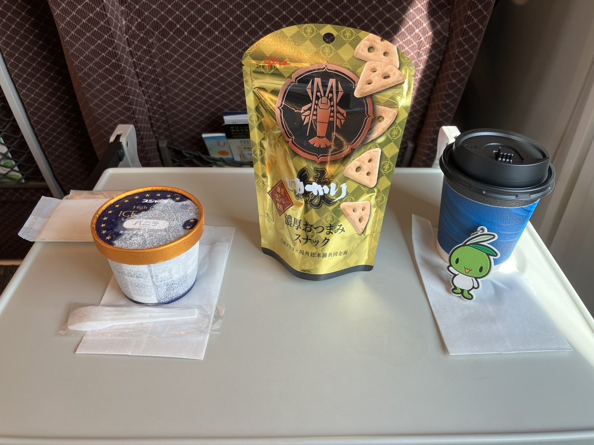 これから東京案件。
昼抜きで駅弁買う時間も無かったので今日のランチはコレ笑