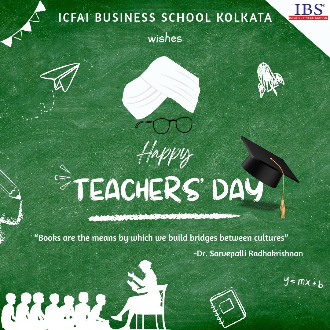 IBS Kolkata wishes every soul of inspiration Happy Teachers' Day

#ibskolkata #TeachersDay #HappyTeachersDay #ThankYouTeachers #Gratitude #RespectForTeachers #Inspiration #MentorshipMatters #TeachersOfX #LifeLessons #GuidingLight