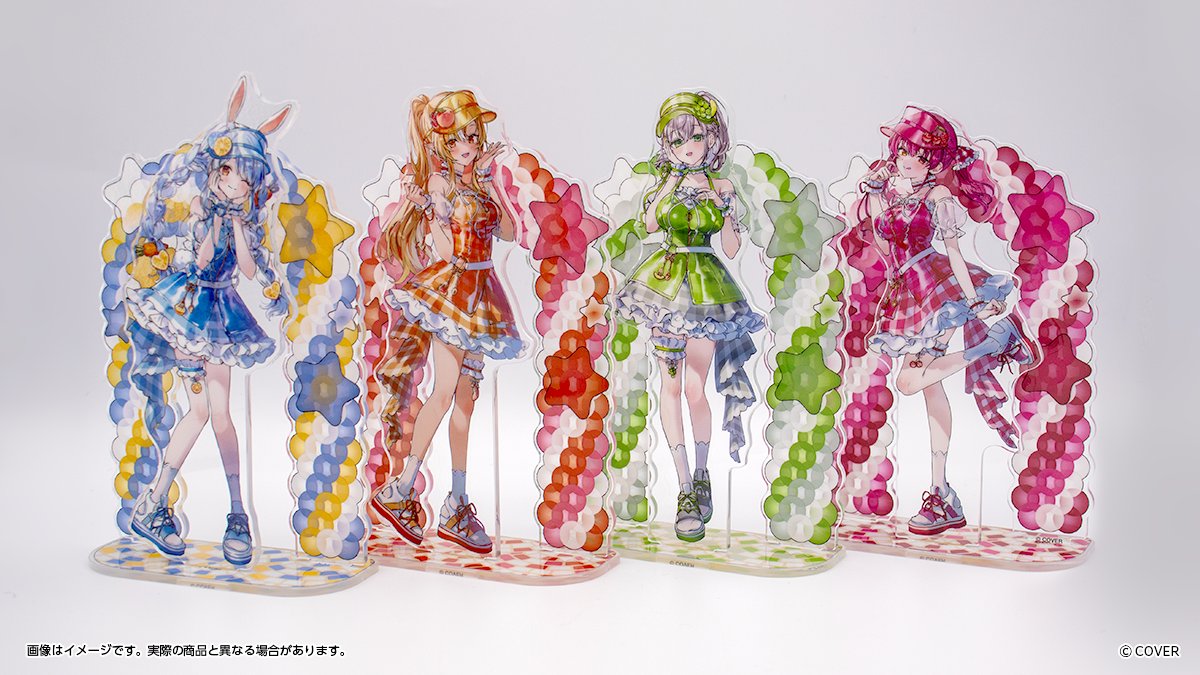 まもなく終了 / 「ホロライブ3期生」のアニバーサリー記念商品