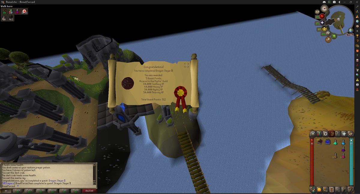 The deed is done, the dragon is dead...along with my nerves