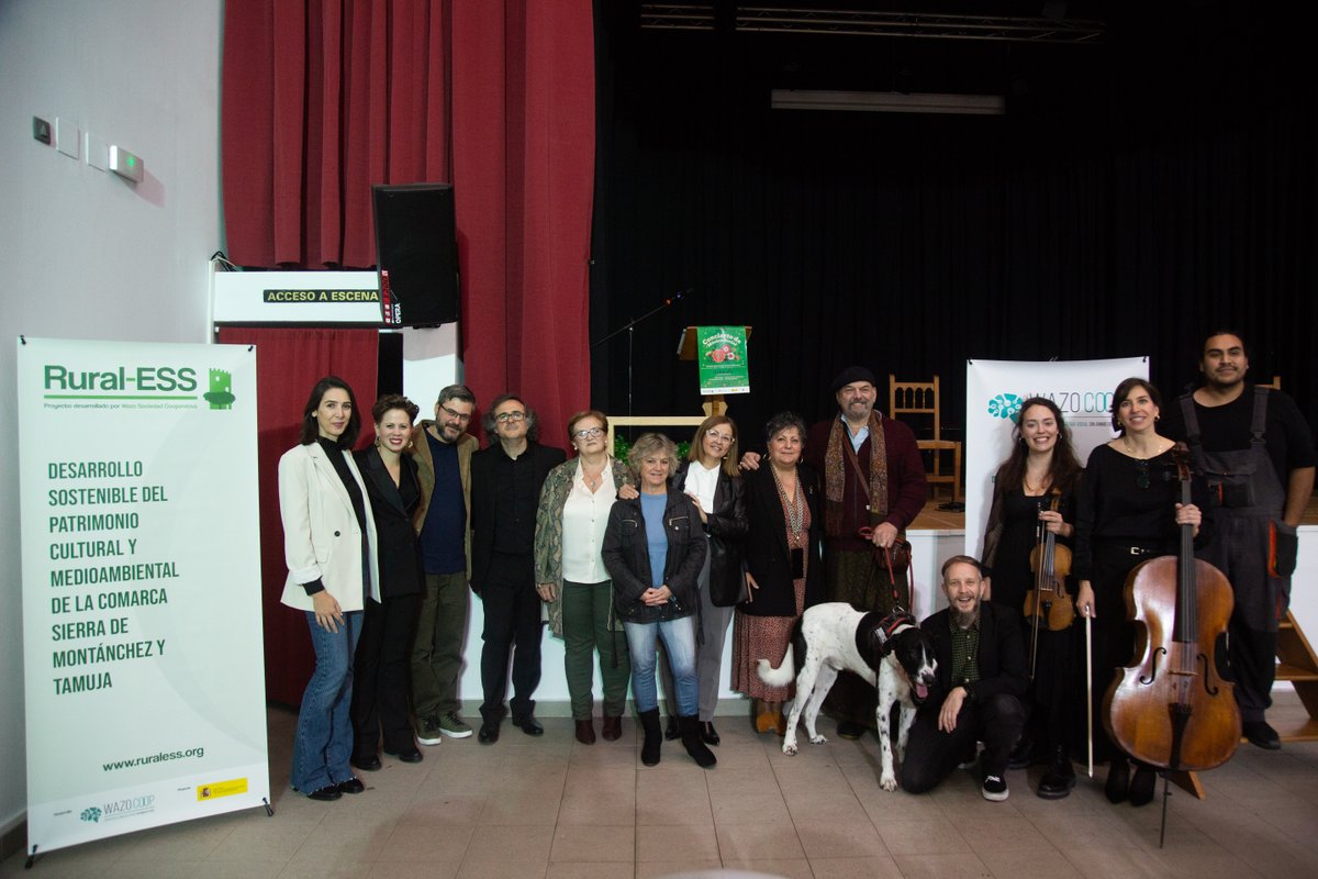 🎼 El 15 de noviembre, la magia de la música se apoderó de Almoharín. El Concierto de Música Social: "Nuestro Patrimonio, Nuestra Identidad" nos regaló una velada de emoción y compromiso con el futuro de nuestra comarca.