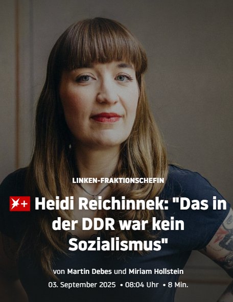 Meinetwegen.

Mir reicht es, wenn wir keine DDR-Politik machen:

- kein Überwachungsstaat 
- kein Militarismus
- keine Diktatur 
- keine Einschränkung der Meinungsfreiheit 
- keine staatliche Wirtschaftskontrolle