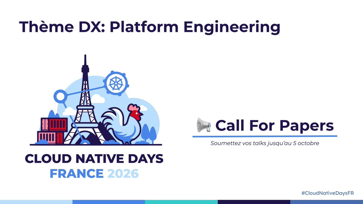 Cloud Native Days France tweet media