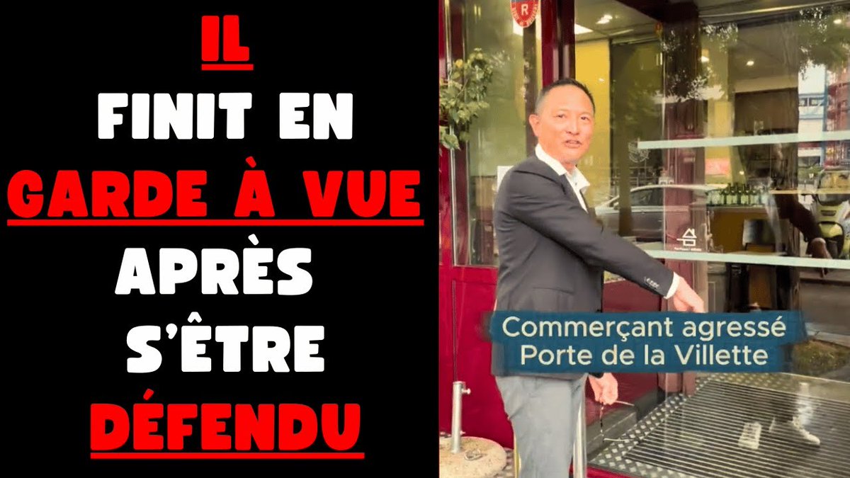 Ce COMMERÇANT CHINOIS SE DÉFEND ET FINIT EN GARDE À VUE

youtu.be/9j8qbnAAdCo

Le laxisme continue en France.
Ne vous défendez pas. Laissez vous dépouiller et violer par les migrants et autres toxicos.
Voici le mot d'ordre de l'état français.