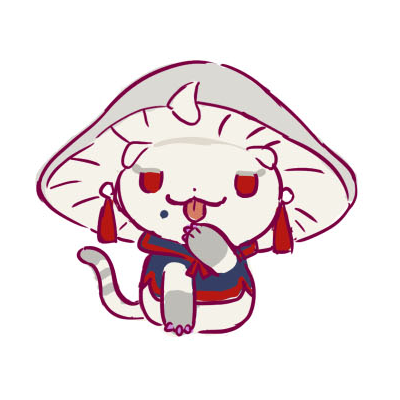 「あ、毒っぽいNECOだ!のラフ 画:たみおさん」|TAKA-nakayamaのイラスト