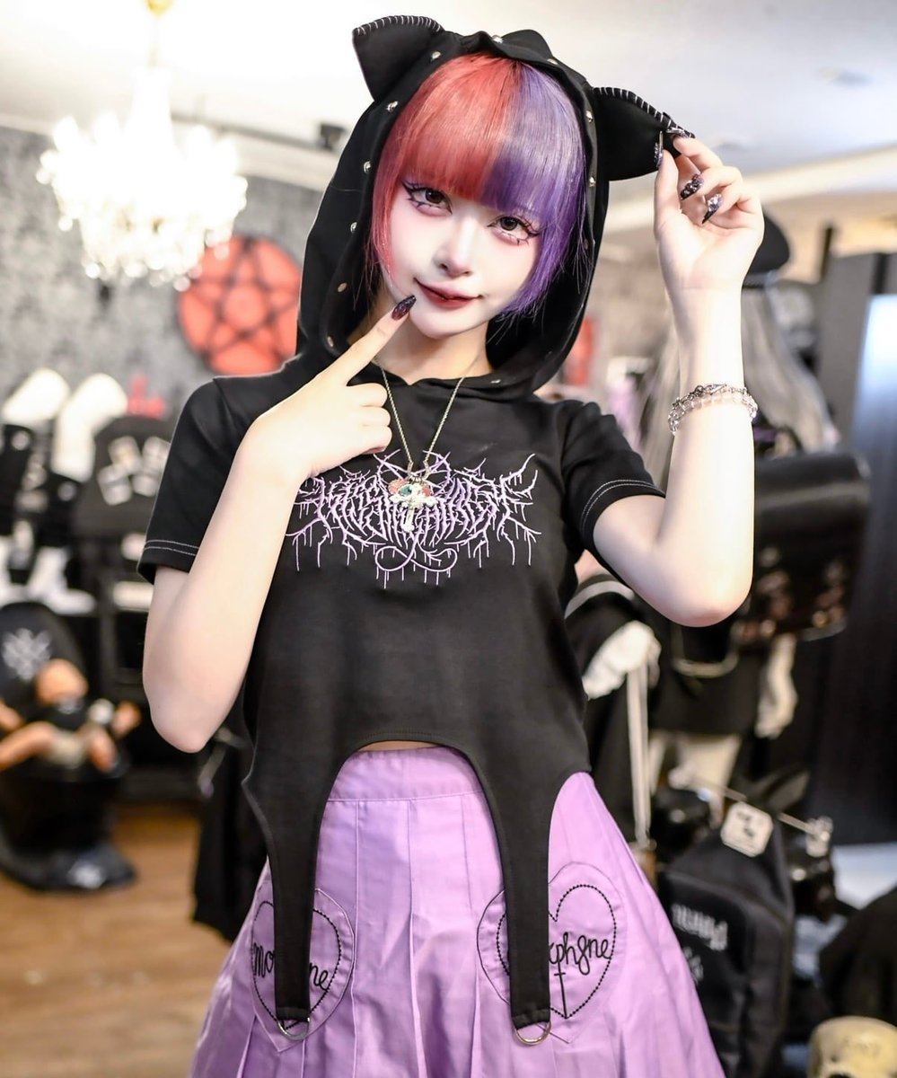 KRYclothing メタリック セットアップ　ブラック　Fサイズ KRYclothing メタリック セットアップ ブラック Fサイズ