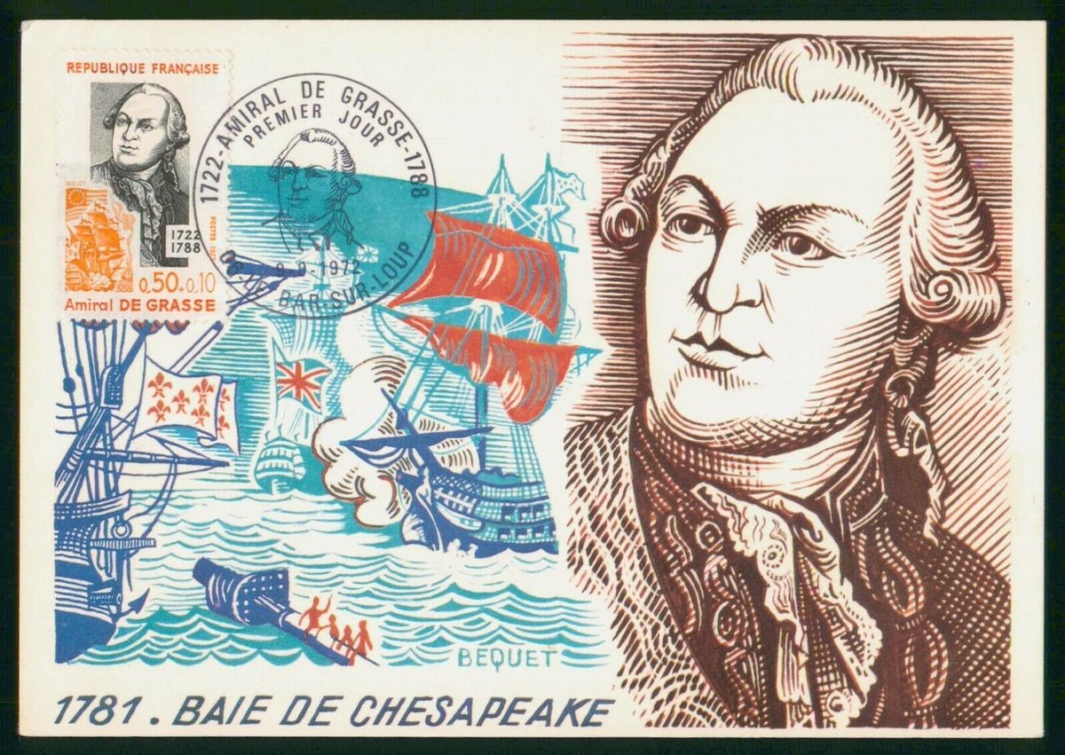 actualites_nrv's tweet photo. Le 5 septembre 1781, l'Amiral de Grasse, né au domaine du Bar-sur-Loup, le 13 septembre 1722, se distingue par un coup de maître dans la baie de Chesapeake à bord de "Ville-de-Paris".
244 ans : la victoire navale de référence
#BarSurLoup #Grasse #Nice #Nice06 https://t.co/sGtBO9FfNb