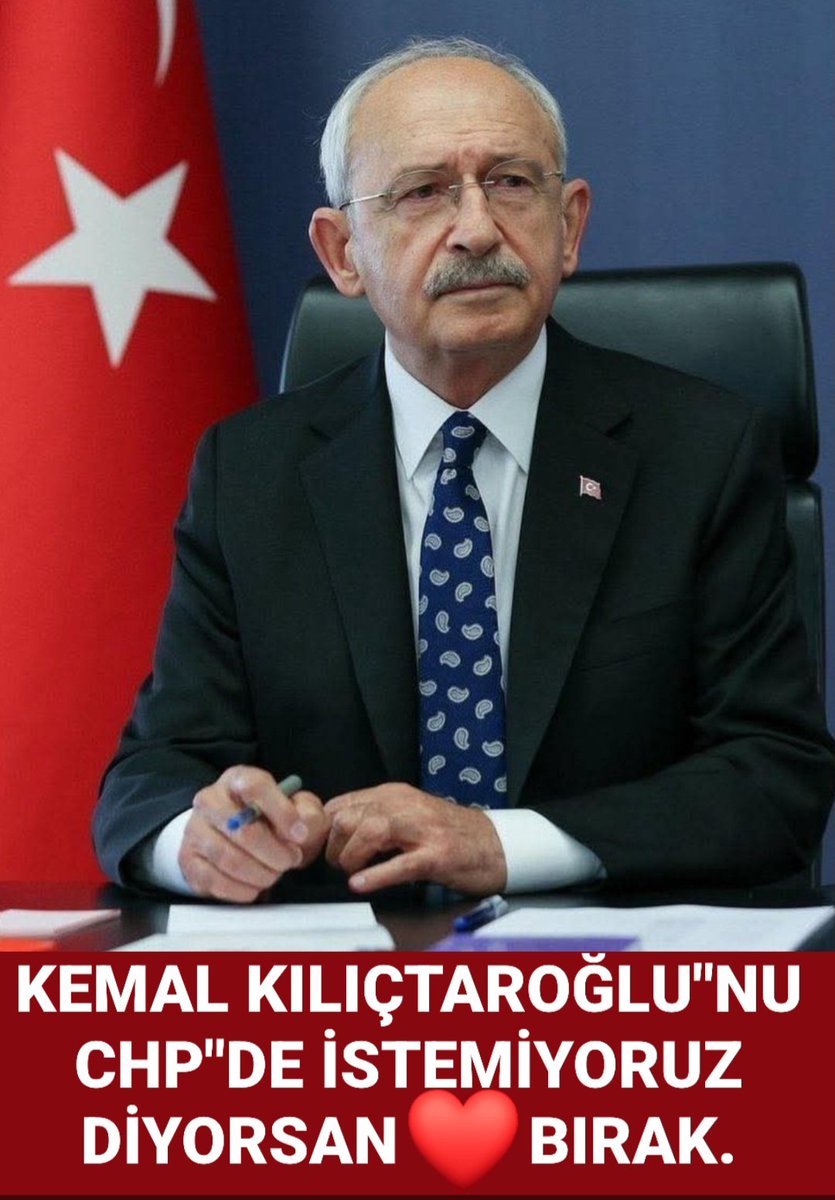 YaseminSayin19's tweet image. KEMAL KILIÇTAROĞLU'NU CHP"NİN BAŞINDA, KIYISINDA,KÖŞESİNDE İSTEMİYORUZ DİYEN KAÇ KİŞİYİZ?