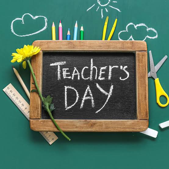 Teachers day wishes to all folks !! 
Stay blesses 😊🙌