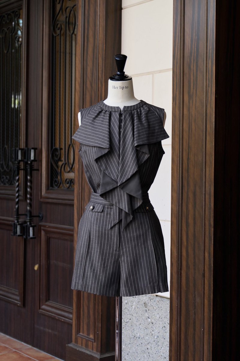 ルミネまで体力温存と思ってたけどちょっとタイプすぎるので、次のお休みにエルメ行こう👶🏻🎀🤍秋のミニ丈本当にかわいいっ❕✨

#herlipto