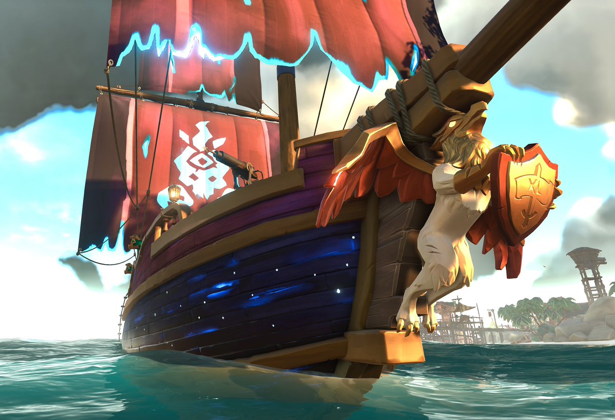 New ship for more adventures. 

The Iron Shadow

#SoTShot <a href="/SeaOfThieves/">Sea of Thieves</a>