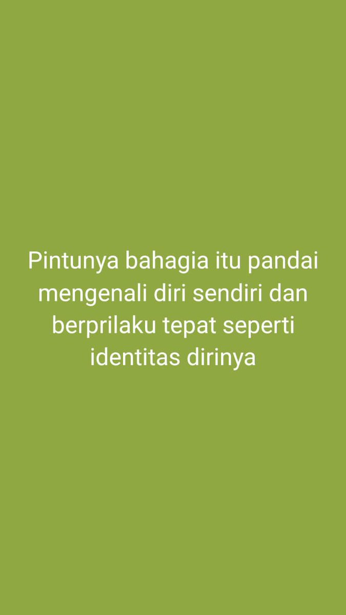 Mengenal diri
