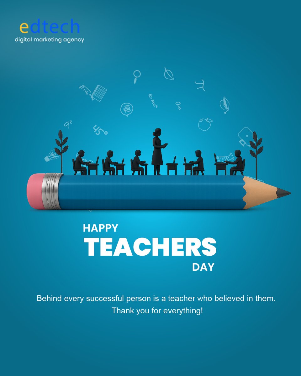 edefiner's tweet photo. Happy Teacher’s Day! Just like great teachers guide students, mentors and businesses shape our future. We salute every guide who inspires growth, knowledge, and success in life and work. Gratitude for all who teach us daily.

#TeachersDay #BusinessGrowth #Mentorship #Leadership https://t.co/pmCtnZiBvq