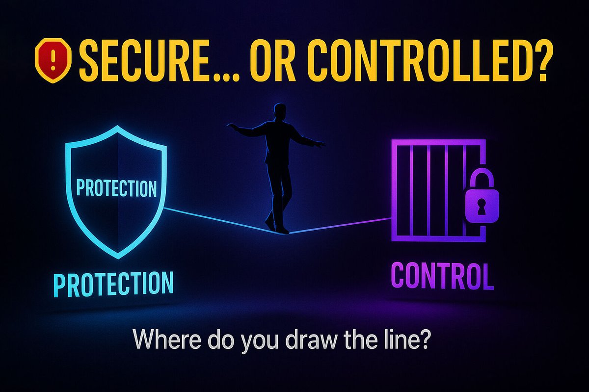 noone_wallet's tweet image. 🛑 Where’s the line between protection and control?

Support, #KYC, restrictions — meant to help, but often used to limit.
When does “safety” become dependency?
In crypto, you choose with Noone Wallet: Your keys. Noone else.

#UserSovereignty #Web3Rights $TON $SUI @Ton_Blockchain