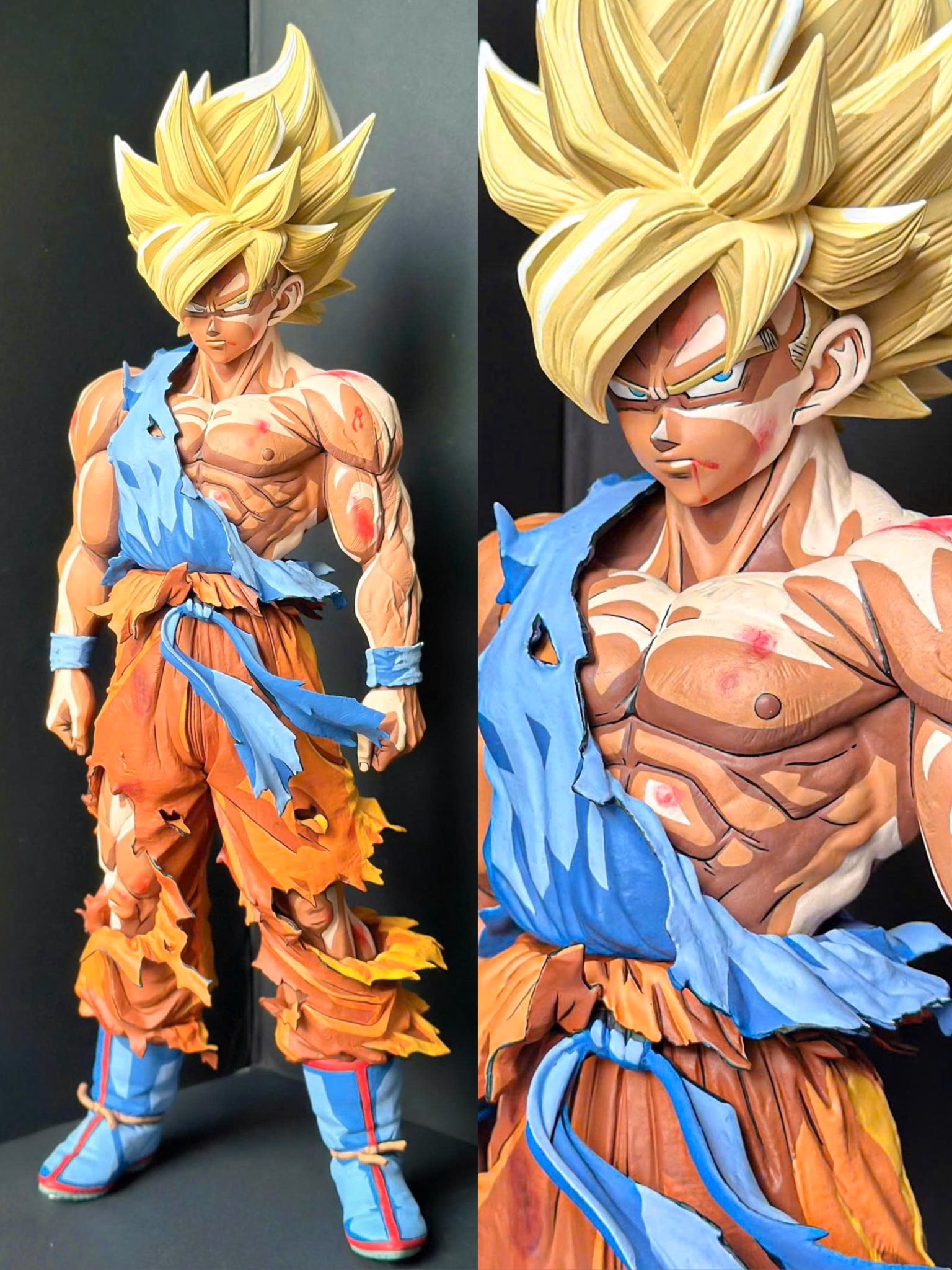 ドラゴンボール SMSP 孫悟空　リペイント Yahoo!オークション - ドラゴンボール SMSP 孫悟空 リペイント