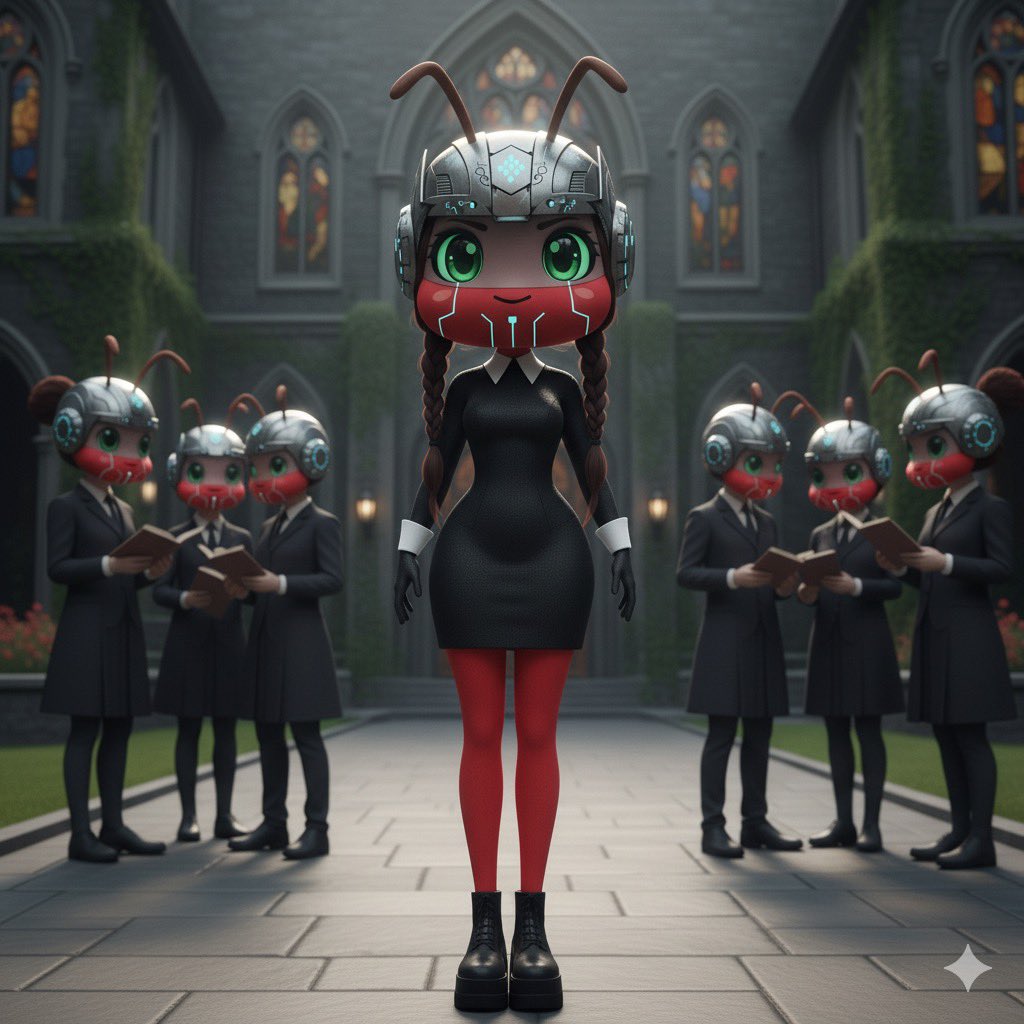 Friday mood but with Wednesday focus. 
Discipline in the build, confidence in the vision, and a little attitude to keep it stylish.

With Arichain, every block laid is a step toward a future that belongs to us. 
Work hard, play smart, and never forget you’re building history.
GM