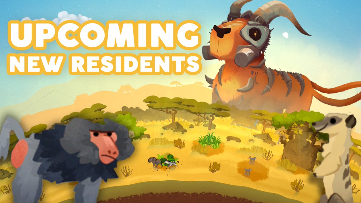 Our new free update for the Savanna biome comes on September 12th!

While you wait, learn more about 2 upcoming biotica: store.steampowered.com/news/app/18750…