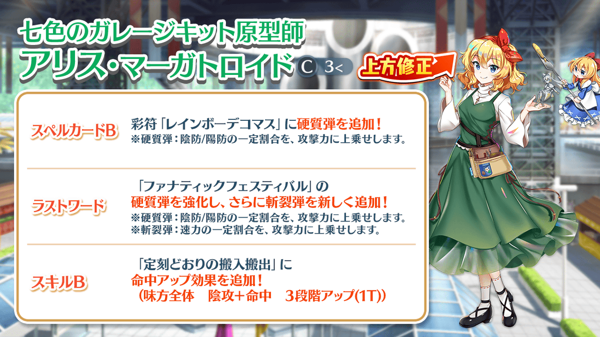 上方修正】 本日メンテナンス後に 「七色のガレージキット原型師
