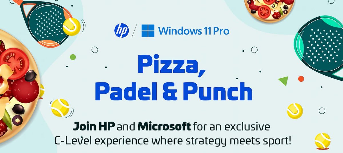 Join Pinnacle for Pizza, Padel &amp; Punch 🎾🍕 Networking, sport &amp; wood-fired pizza. 

Limited seats - register today: ow.ly/b8PC50WOVvT

#PizzaPadelPunch #GoldenPointPadel #Padel #Pinnacle #Technology #CyberSecurity #TechResellers #B2BTech #Chiief #ChiiefEvents