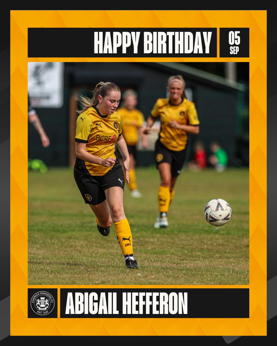 Happy Birthday to our #️⃣2️⃣5️⃣, Abigail Hefferon! 🎂🎈

Have a good one, Abigail 🥳