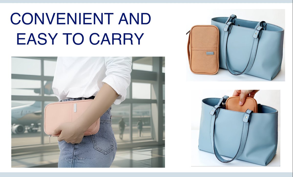 Essential #Travel Accessory For the Whole Family - #Passport Wallets Bag - Enjoy #Holiday &amp; Keep Everything Organised ☞ Amazon: amazon.co.uk/dp/B0C3RT15Q5 ☞ Ebay: ebay.co.uk/itm/3145558163…