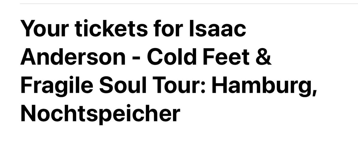 Going to see Isaac again 🤩🎉🎉🎉