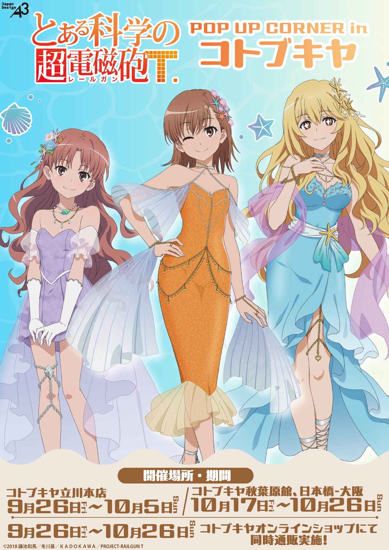 【非売品】とある科学の超電磁砲T × あにばーさるカフェ オリジナルコースター 非売品】とある科学の超電磁砲T × あにばーさるカフェ
