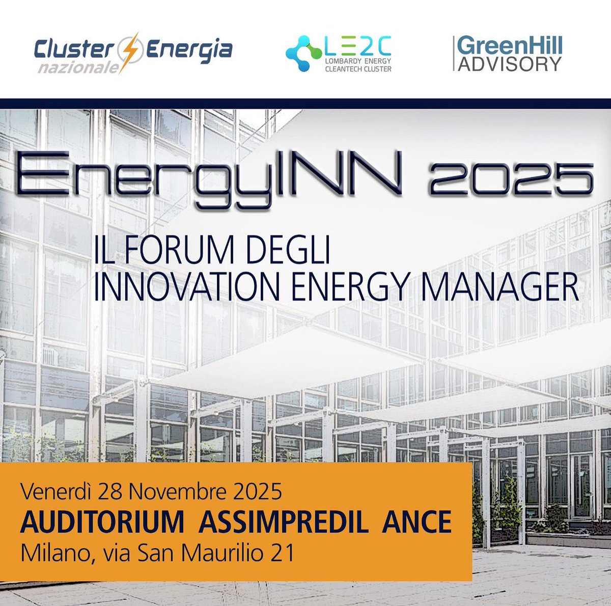 EnergyINN 2025
#Milano 28 Novembre 

landing.greenhilladvisory.com/forum-energyin…