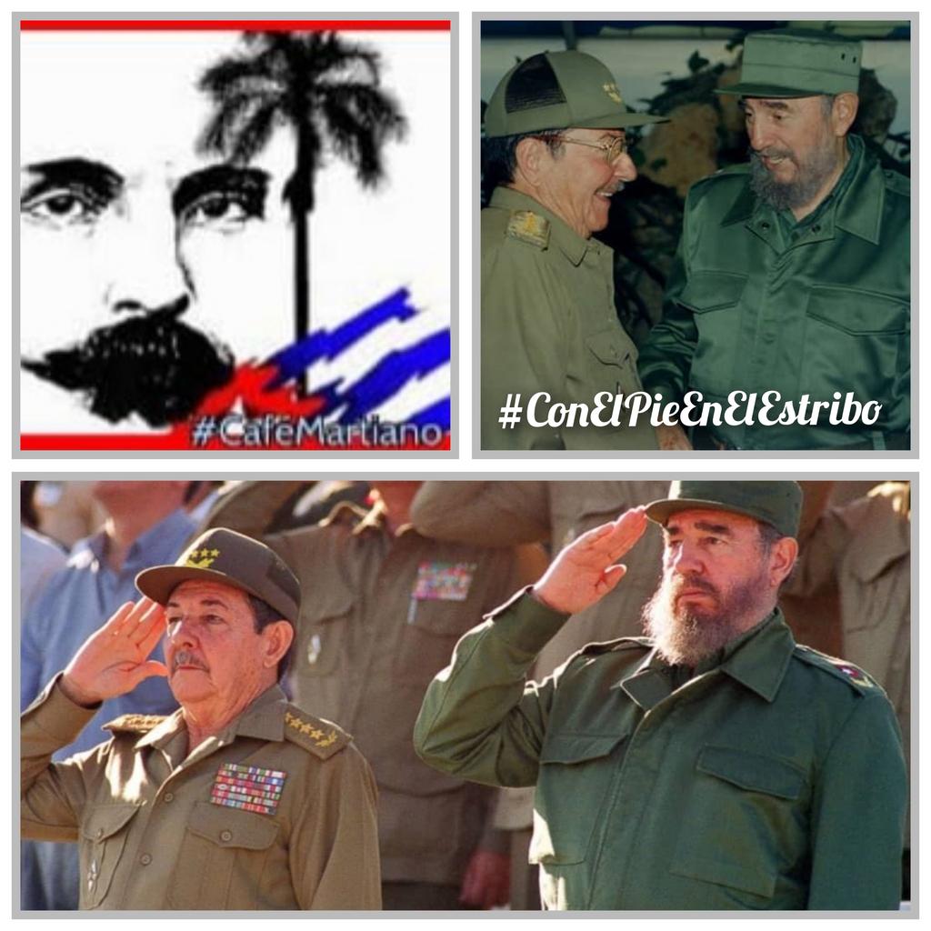 “En el fiel de América están las Antillas” Martí 1894 

Sus ideas ... ampliamente compartidas, nos dan la certeza de que un Caribe próspero, equitativo, seguro y unido es posible; que siempre podrá contar con la  amistad y el apoyo de 🇨🇺. Raúl.
#CaféMartiano
#ConElPieEnElEstribo